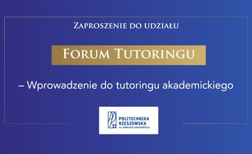 Zaproszenie na zdalne szkolenie nt. tutoringu akademickiego